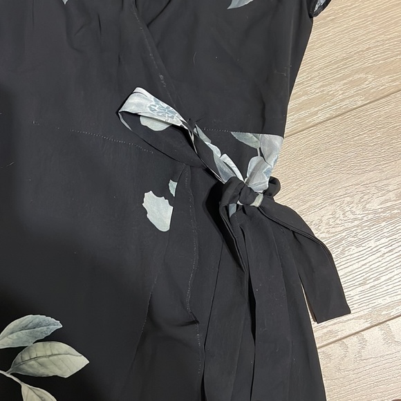 FANCY FLORAL HIGH LOW DRESS - Picture 4 of 5